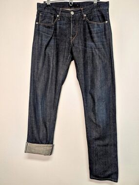 Men's 3x1 M3 Selvedge Denim Straight Jeans in Blue Waist 32 Like New